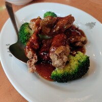 横浜中華街 北京飯店 - 『カキともずくのオイスターソース風味』¥2,200