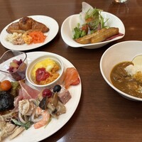 フェリエ - ホテルランチは　やっぱりカレー食べたい。