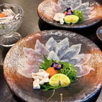 泳ぎとらふぐ活蟹料理 あじ平 曽根崎 - 