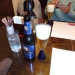 志喜亭 - ドイツのノンアルコールビール　　ここのグラスで飲むと旨さ倍増