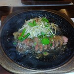 志喜亭 - 和風ソース　　フィレステーキ　醤油の薫と味わい　美味しかったです