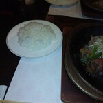 志喜亭 - ライス　　ここのライスはおいしいです