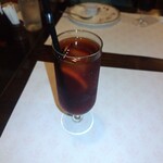 志喜亭 - アイスレモンティー　口直しにはぴったり