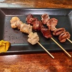 居酒屋 遊 - 正肉・レバー・砂肝　各150円