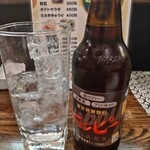 居酒屋 遊 - 黑ホッピー　中・外各300円　