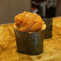 鮨 功 - 雲丹 ただただ甘い…美味し過ぎた…