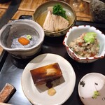 浅草 ひら山 - 追加の煮凝りと②③④