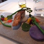 レストラン ビオス - 大根、茎ブロッコリーとイトヨリのグリル