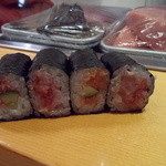 鮨処寿司大 - 寿司 大　巻物　たらこ胡瓜と鉄火　2014年6月