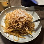 Oyster bar & Bistro Wharf - ラム肉のラグーパスタ