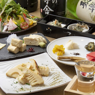 旬の食材の味わいをご堪能いただけます！