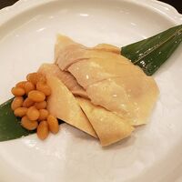 5.特製茹で鶏 葱生姜ソース添え ２名様分