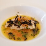 アル・ケッチァーノ  - 地魚のポシェ、マリニエールソース