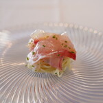 アル・ケッチァーノ  - 鮮魚の冷たいカッペリーニ