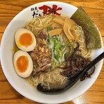 麺屋 だいくう - 博多味玉中華そば大盛り880円！