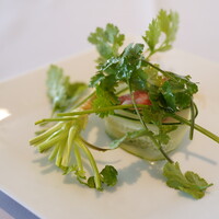 アル・ケッチァーノ  - 蟹と胡瓜とパクチー