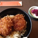 麺処酒処ふる川 暮六つ - ミニソースかつ丼