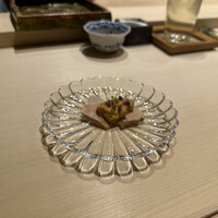 鮨 こう介 - あん肝とあん肝ソース