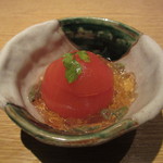 ぬる燗佐藤 - 冷やしトマトの八芳煮