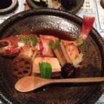 せいもん払い - きんきの煮付け