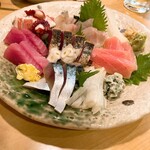 和処 喜祐 - 刺身盛り合わせ