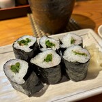 居酒屋　上半 - 梅しそ巻き