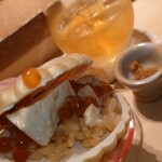 鮨 江藤 - 北海道余市産あん肝/奈良漬け/いくら/最中