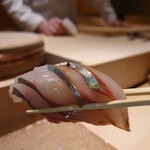 鮨 江藤 - シマアジ