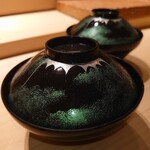 鮨 江藤 - クエ白扇揚げ/聖護院かぶ餡