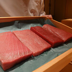 鮨 江藤 - 宮城県塩釜産マグロ