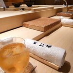 鮨 江藤 - カウンター席