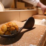 鮨 江藤 - バフンウニ/ムラサキウニ