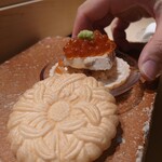 鮨 江藤 - 北海道余市産あん肝/奈良漬け/いくら/最中