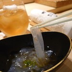 鮨 江藤 - 愛媛県産のれそれ