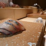 鮨 江藤 - シマアジ