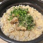 大友堀 トーチ - 塩角煮と蓮根の土鍋ご飯