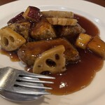 笑口房 - 黒酢の酢豚