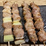 やきとり中山商店 - ねぎま、せせり