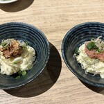 大友堀 トーチ - たらこスモークと　しらすのポテサラ