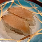 回鮮 まぐろ亭 - 炙りサーモン