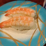 回鮮 まぐろ亭 - 蒸しエビ