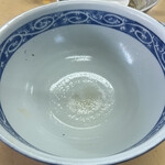 中華そば よしかわ - 飲んじゃいました