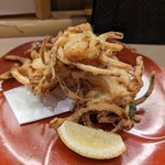 割烹　梅津 - かき揚げ