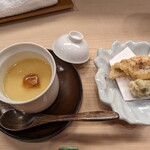 割烹　梅津 - お付きだし　２品