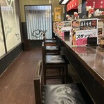 長浜らーめん - カウンター席❗️