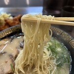 長浜らーめん - 細麺❗️
