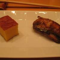 銀座寿司幸本店 丸ビル店 - 玉子、穴子