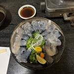 蟹・河豚專門 蟹吉WEST 難波道頓堀 - てっさ