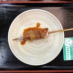 手打うどんたぐち  - おでん¥150内　牛すじこんにゃく。うまい。おでんはどれでも150円。