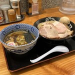 松戸中華そば 富田食堂 東千葉 - 特製濃厚つけめん(中:270g) ¥1,380